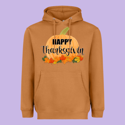 Happy Thanksgiving Heavyweight Hoodie Designed By Bettercallsaul