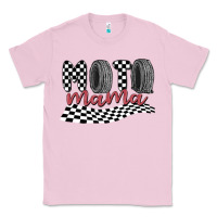 Bubblegum Pink moto mama Classic Tee - MaliasSmallBusiness
