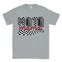 Heather Grey moto mama Classic Tee - MaliasSmallBusiness