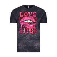 Cloud Black love bites Vintage Tee - NancyCooperArtShop