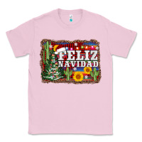 Bubblegum Pink feliz navidad Classic Tee - AdoDesignShop
