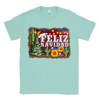 Seafoam feliz navidad Classic Tee - AdoDesignShop