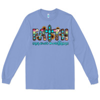 Colony Blue faith can move mountains Long Sleeve Tee - JahusDesignShop