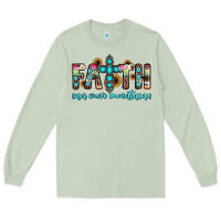 Matcha faith can move mountains Long Sleeve Tee - JahusDesignShop