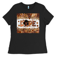 Black dope melanin Ladies Tee - Zillion Design Studio