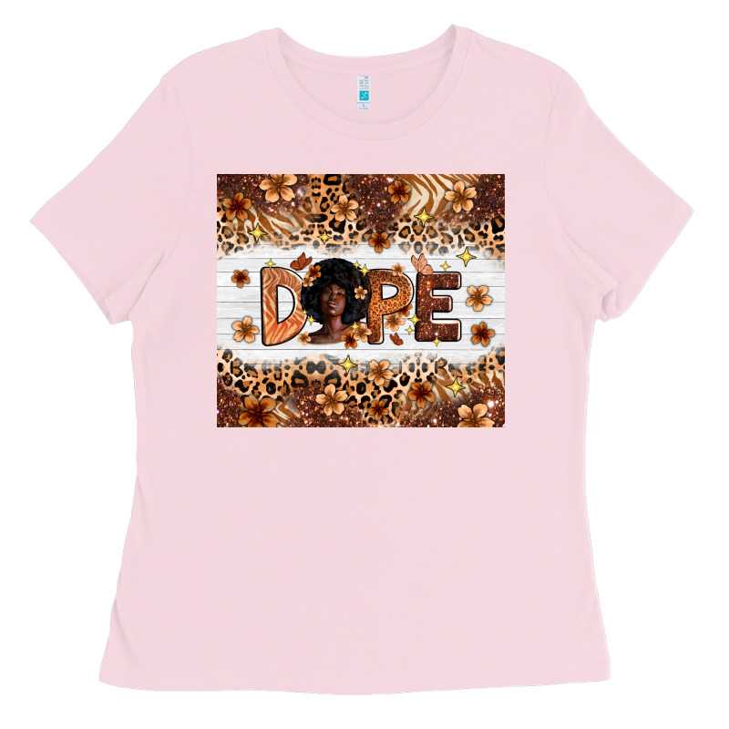Dope Melanin Ladies Tee by Zillion Design Studio | Teevron