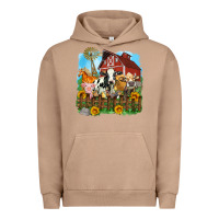 Pigment Burro farm life olivia Urban Hoodie - OliviaCreatesArt