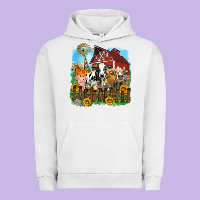 Farm Life Olivia Urban Hoodie Designed By Oliviacreatesart