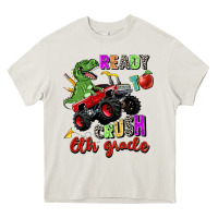 Cream ready to crush 6th grade Heavy Core Tee - Zillion Design Studio