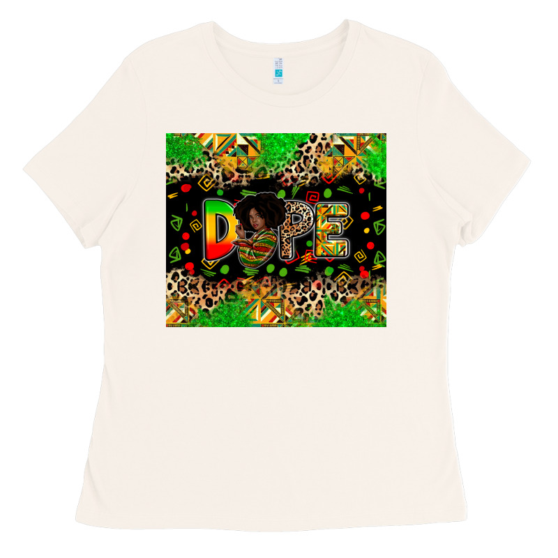 Dope Juneteenth Ladies Tee by Zillion Design Studio | Teevron