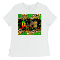 White dope juneteenth Ladies Tee - Zillion Design Studio