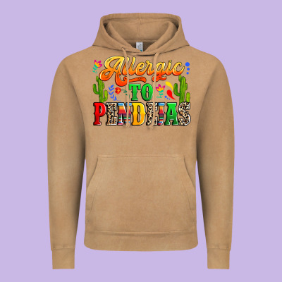 Allergic To Pendejas Vintage Hoodie Designed By Ranaportraitstore