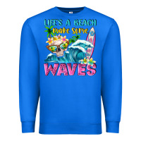 True Royal Life's a beach make some waves Premium Sweatshirt - NancyCooperArtShop