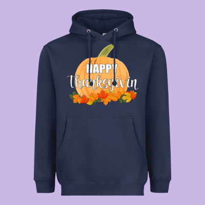 Happy Thanksgiving Heavyweight Hoodie Designed By Bettercallsaul