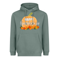 Sage Happy Thanksgiving Heavyweight Hoodie - Bettercallsaul