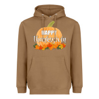 Toasted Coconut Happy Thanksgiving Heavyweight Hoodie - Bettercallsaul