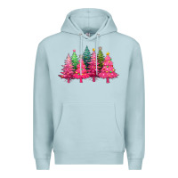 Christmas Tress With Lights Premium Hoodie | Teevron