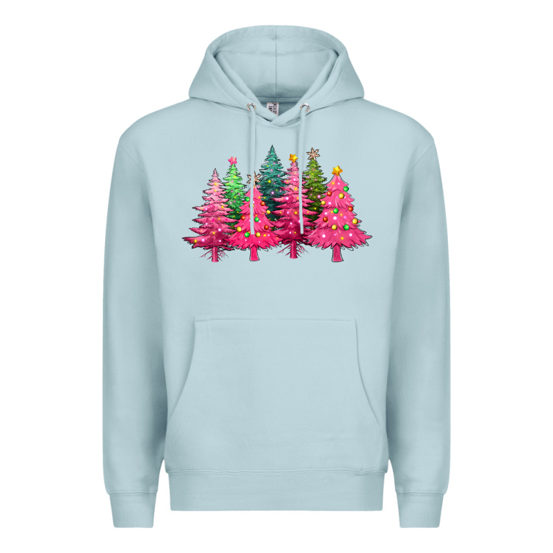 Christmas Tress With Lights Premium Hoodie by texasbilliewilder | Teevron