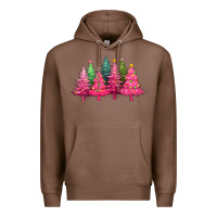 Chestnut christmas tress with lights Premium Hoodie - texasbilliewilder
