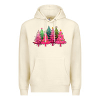 Sandshell christmas tress with lights Premium Hoodie - texasbilliewilder