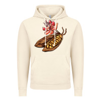 Vintage Artic cacao beans and flowers Vintage Hoodie - AdoDesignShop