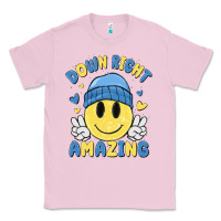 Bubblegum Pink down right amazing Classic Tee - MaliasSmallBusiness