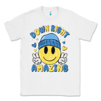 White down right amazing Classic Tee - MaliasSmallBusiness