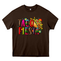 Chocolate Brown taco fiesta Heavy Core Tee - CTS Tumbler Store
