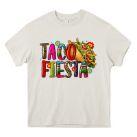Cream taco fiesta Heavy Core Tee - CTS Tumbler Store