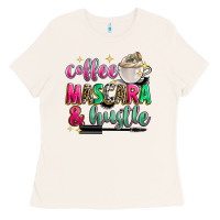 Bone coffee mascara and hustle Ladies Tee - Zillion Design Studio