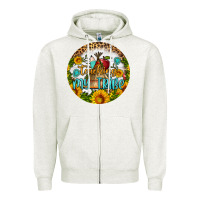Teaching My Tribe Round Earring Zipper Hoodie | Teevron
