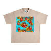 French Oak Western Sunflowers Ladybug Urban Heavy Tee - LillyAllenDesigns