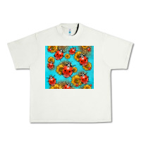 Western Sunflowers Ladybug Urban Heavy Tee | Teevron