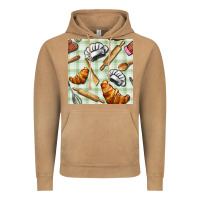 Vintage Camel chef tools seamless pattern Vintage Hoodie - BundleAndBundleShop