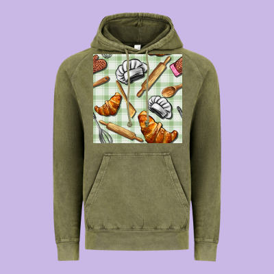 Chef Tools Seamless Pattern Vintage Hoodie Designed By Bundleandbundleshop