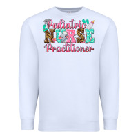 White Pediatric Nurse Practitioner Premium Sweatshirt - texasbilliewilder