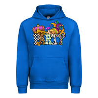 Cobalt mardi gras  party olivia Urban Hoodie - OliviaCreatesArt