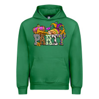 Emerald mardi gras  party olivia Urban Hoodie - OliviaCreatesArt