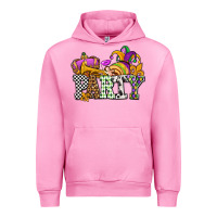 Fuchsia Pink mardi gras  party olivia Urban Hoodie - OliviaCreatesArt