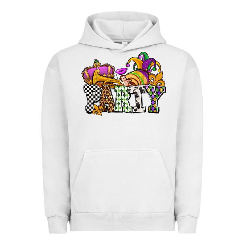 Mardi Gras  Party Olivia Urban Hoodie by OliviaCreatesArt | Teevron