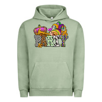 Pigment Oil Green mardi gras  party olivia Urban Hoodie - OliviaCreatesArt