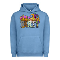 Pigment Pebble Blue mardi gras  party olivia Urban Hoodie - OliviaCreatesArt