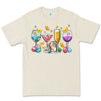 Bone Easter wine glasses Easter Day Premium Tee - Neo Western