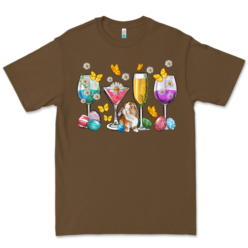Easter Wine Glasses Easter Day Premium Tee by Neo Western | Teevron