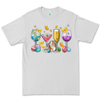 Dove Grey Easter wine glasses Easter Day Premium Tee - Neo Western