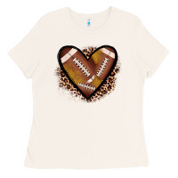 Bone heart football Ladies Tee - JahusDesignShop