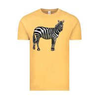 Vintage Mustard zebra Vintage Tee - LillyAllenDesigns