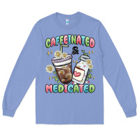 Colony Blue caffeinated and medicated Long Sleeve Tee - MaliasSmallBusiness