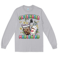 Moon Dust caffeinated and medicated Long Sleeve Tee - MaliasSmallBusiness