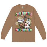 Toasted Coconut caffeinated and medicated Long Sleeve Tee - MaliasSmallBusiness
